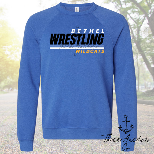 Bethel Wildcats Wrestling Hoodie/Sweatshirt